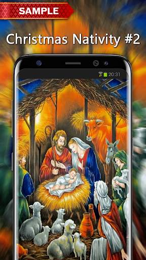 Christmas Nativity Wallpapers 3 تصوير الشاشة