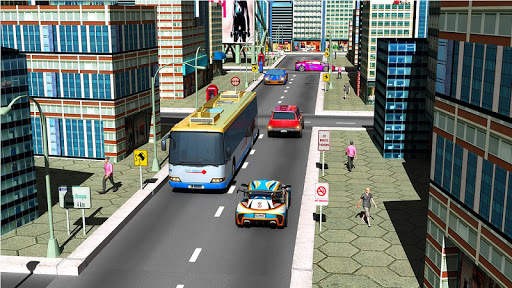 Real Coach Offroad School Bus Driving Simulator screenshot 1