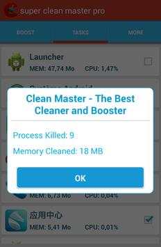 Super Clean Master Pro screenshot 1
