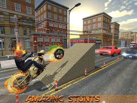 Scary Ghost Ride 3D Bike Racing screenshot 5