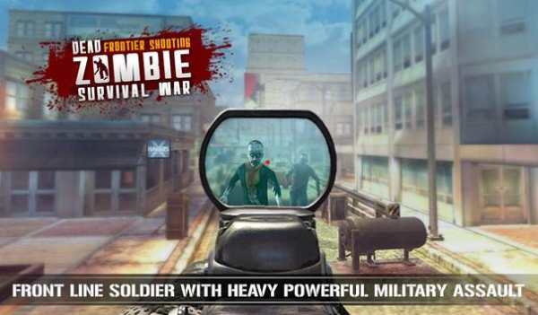 Dead Frontier Shooting Zombie Survival War screenshot 4