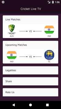 Cricket Live TV screenshot 2