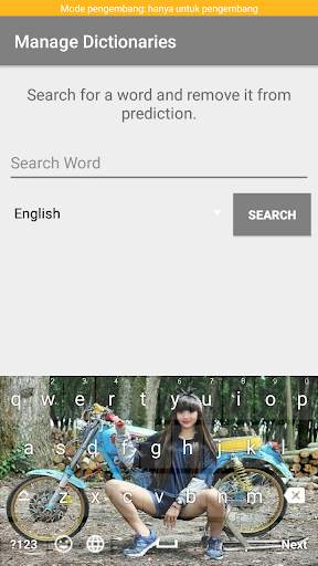 Drag Motorbike Keyboard स्क्रीनशॉट 9