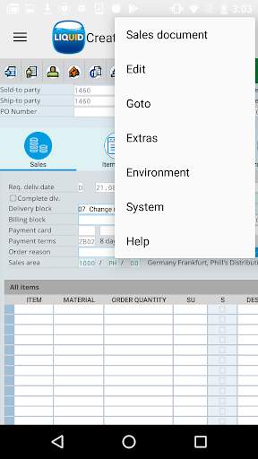 Liquid UI Client for SAP screenshot 4