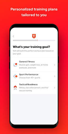 Volt: Gym & Home Workout Plans скриншот 2