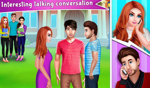 Nerdy Boy's Love Crush game screenshot 1