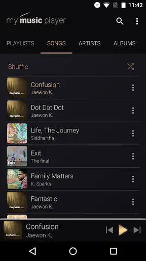 My Music Player screenshot 1