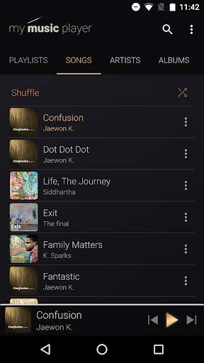 My Music Player screenshot 1