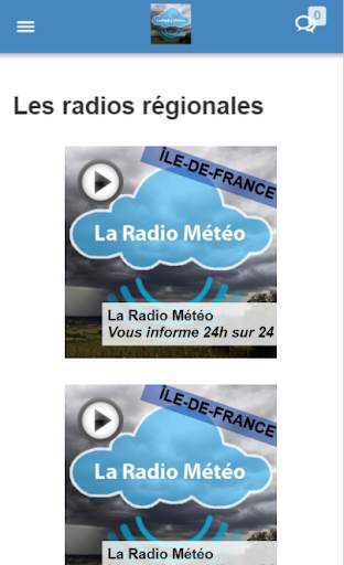 La Radio Météo screenshot 3