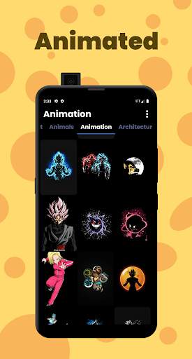 4K Wallpapers & AMOLED HD Backgrounds screenshot 4