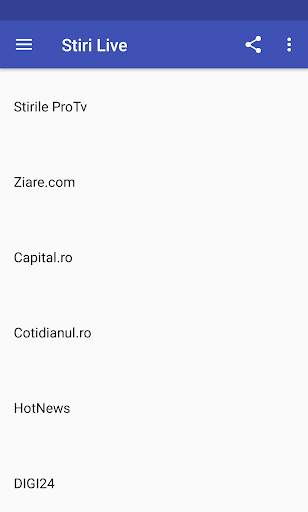 Stiri Live screenshot 1