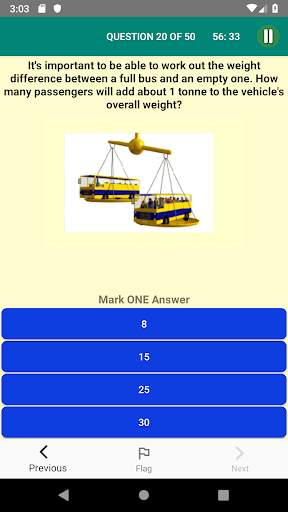 PCV / Coach / BUS Theory Test screenshot 3
