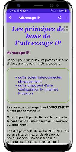 Apprendre les Réseaux Informatiques screenshot 4