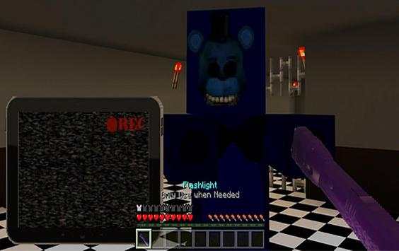 ONAF - Revenge. Minecraft MCPE horror map screenshot 1