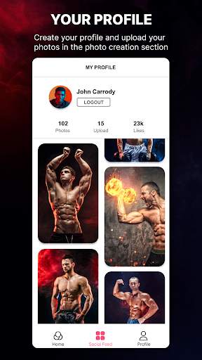 Body Builder Photo Suit Editor screenshot 7
