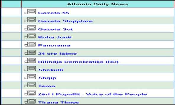 Albania News screenshot 7