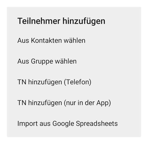 Anwesenheitsliste screenshot 7