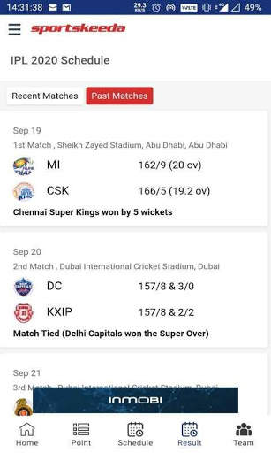 Bat Ball Live Score - Fastest Cricket Score Line screenshot 2