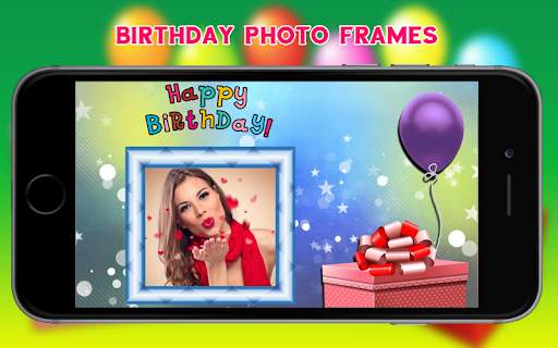 Birthday Photo Frames 8 تصوير الشاشة