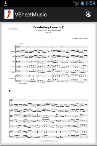 Virtual Sheet Music screenshot 2
