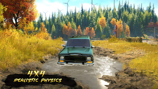 Offroad Jeep Simulator Driving screenshot 2