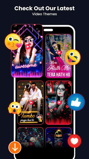 Lyrical.ly Video Status Maker 2020 - QBit Music screenshot 4