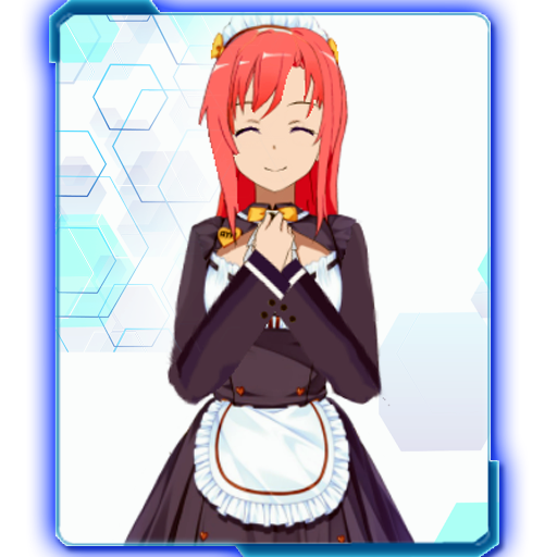 Anime Schoolgirl Interactive Live Wallpaper icon