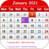 UK Calendar 2021 icon