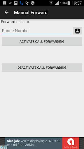 Automatic Call Forwarding screenshot 4