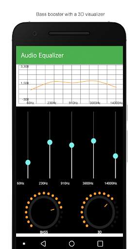 Audio Equalizer & Bass booster screenshot 4