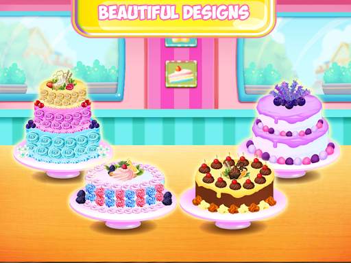Cake Bakery Shop - Sweet Cooking, Color by Number screenshot 1