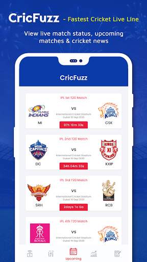 CricFuzz - Fastest Cricket Live Line screenshot 2