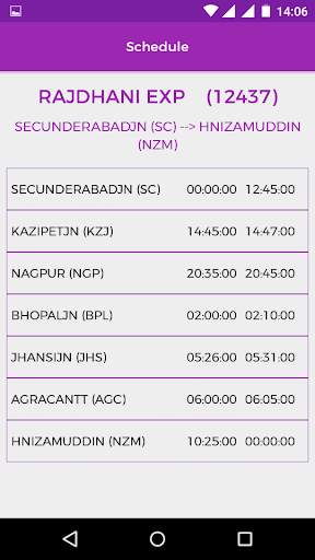 Offline Train Schedule screenshot 5