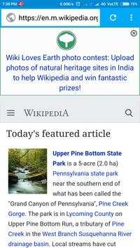 Browser 4g LTE screenshot 5