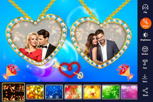 Love Locket Dual Photo Frame screenshot 2