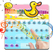 Drops Musik Ente Keyboard icon