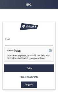 Bajaj EPC screenshot 2