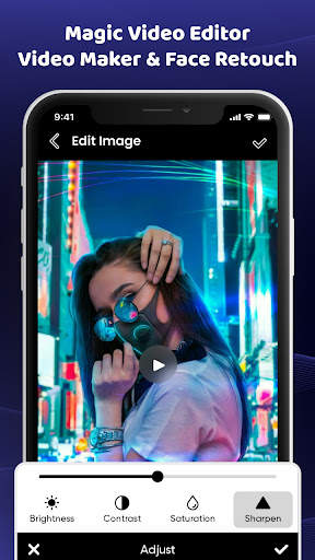 Magic Video Editor : Video Maker & Face Retouch screenshot 4