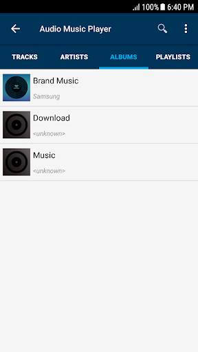 Audio Music Player screenshot 3