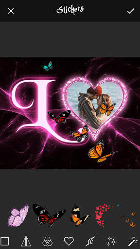Lighting Text Name Art Maker screenshot 1