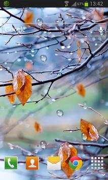 Autumn Raindrops Live HD screenshot 2