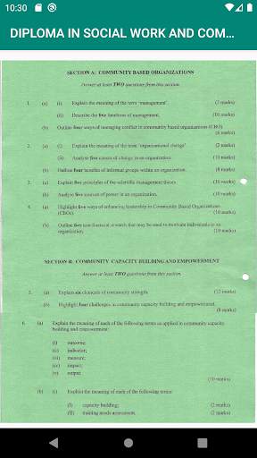 DIPLOMA IN SOCIAL WORK AND COMMUNITY DEVELOPMENT screenshot 5