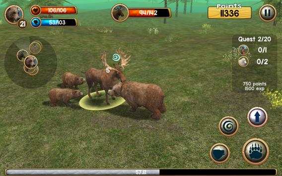 Wild Bear Simulator 3D screenshot 3