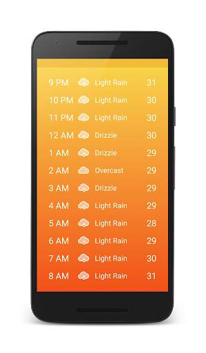 Whether - minimal weather app screenshot 3