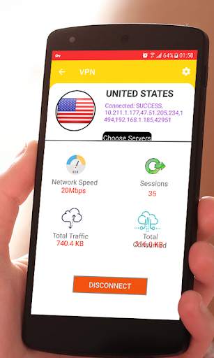 Vpn Free Hot Thunder Super Master Unblock Site screenshot 2