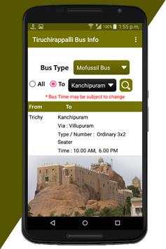 Tiruchirappalli Bus Info screenshot 5
