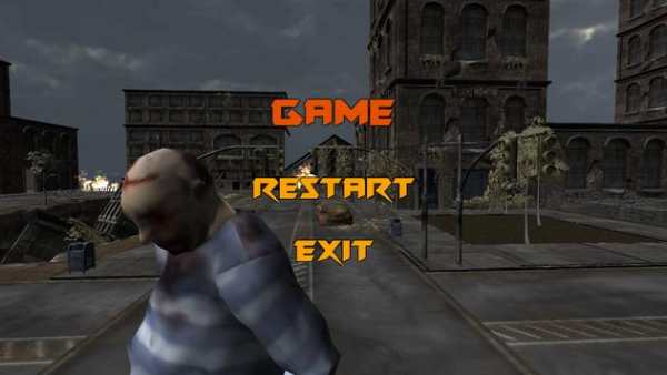 Perang zombie: ditembak api screenshot 2
