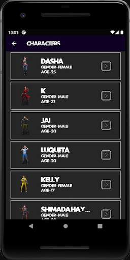 Free Guide Fire - Character, Diamond and Coins screenshot 5