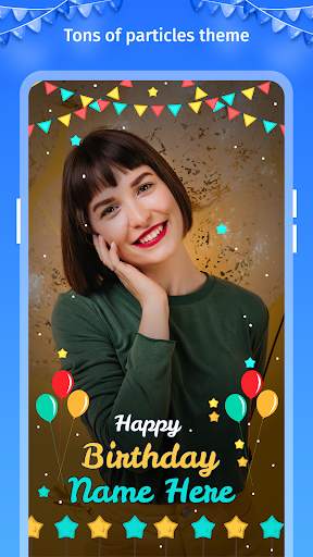 Birthday Song Video Maker screenshot 1