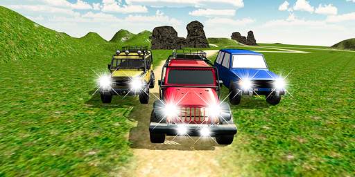 Dirt Road Jeep Driving & Racing 2019 screenshot 2